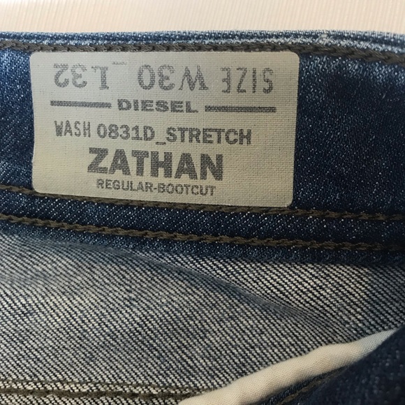 Men’s Diesel Bootcut Jeans - Picture 4 of 6
